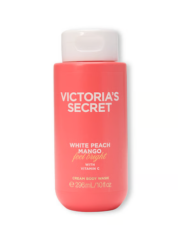Кремовий гель для душу Victoria's Secret Feel Bright White Peach Mango VS00460 фото