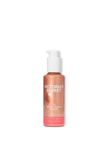 Олія для тіла з шимером Victoria's Secret Feel Bright White Peach Mango VS00547 фото