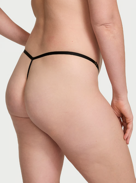 Трусики V-подібної форми із сіточки з регулюванням Victoria's Secret Very Sexy Flirty Mesh Adjustable V-String Panty (розмір S) LN00019 фото