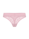 Бавовняні прозорі трусики-стрінги Victoria's Secret Cotton Sheer Heritage Logo Thong Panty (Розмір S) LN00052 фото 1