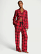 Фланелева піжама Victoria's Secret Long Pajama Set (розмір XS) PJ00001 фото 2