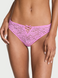 Трусики-стрінги зі шнурівкою Victoria's Secret The Lacie Lace-Up Bow Thong Panty (Розмір M) LN00056 фото 2