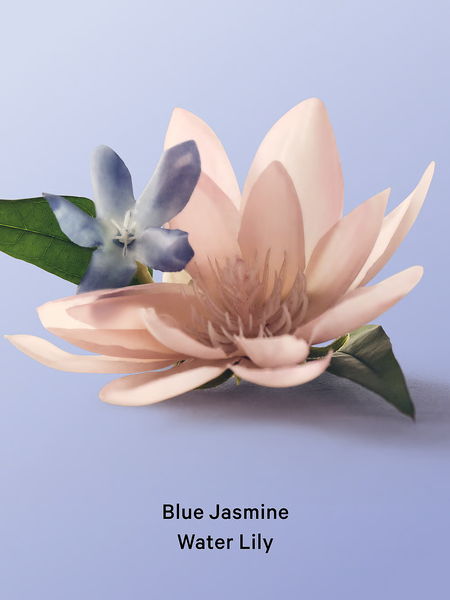 Кремовий гель для душу Victoria's Secret Feel Refreshed Blue Jasmine Water Lily VS00468 фото