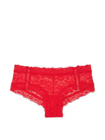 Мережевні трусики зі шнурівкою Victoria's Secret The Lacie Lace-Up Lace Cheeky Panty (розмір M) LN00027 фото