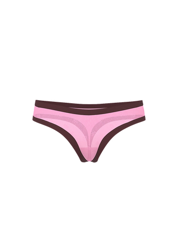 Високі трусики-стрінги PINK Victoria's Secret No-Show Thong Panty (Розмір S) LN00041 фото