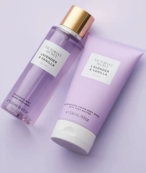Кремовий гель для душу Victoria's Secret RELAX Lavender & Vanilla VS00307 фото
