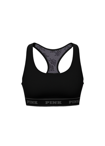 Безшовний двосторонній спортивний топ PINK Victoria's Secret Seamless Reversible Sports Bra (Розмір S) TOP00005 фото