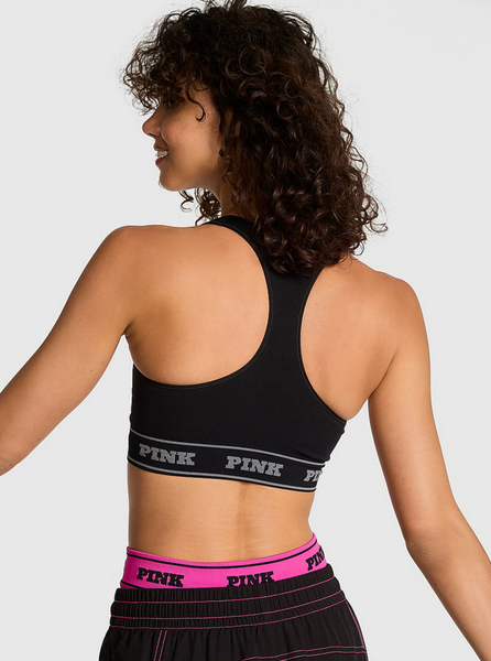 Безшовний двосторонній спортивний топ PINK Victoria's Secret Seamless Reversible Sports Bra (Розмір S) TOP00005 фото