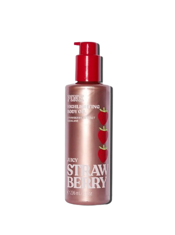 Олія для тіла з шимером PINK Victoria's Secret Juicy Strawberry PN00106 фото