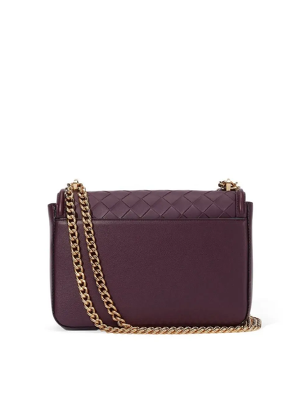 Крос-боді Victoria's Secret Medium Shoulder Bag Black Violet Woven AC00012 фото