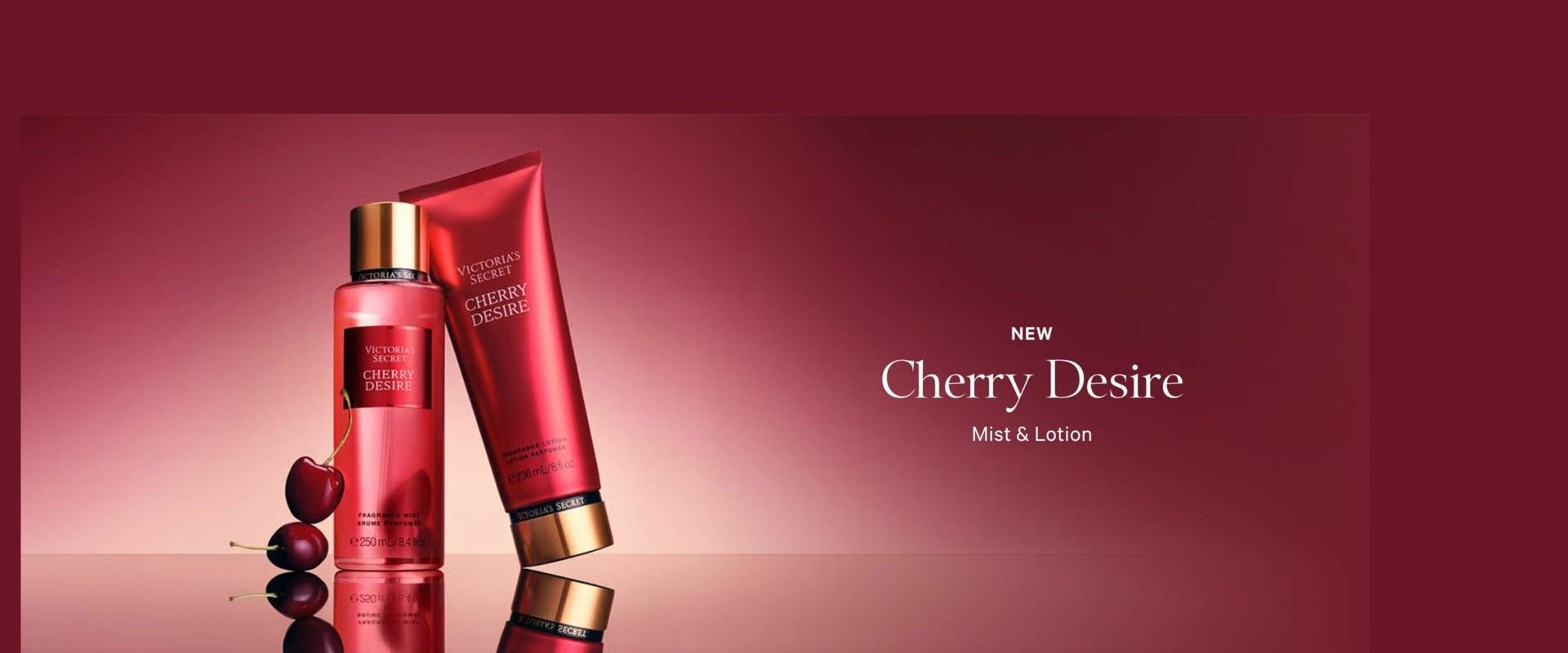 Головний перший банер Cherry Desire